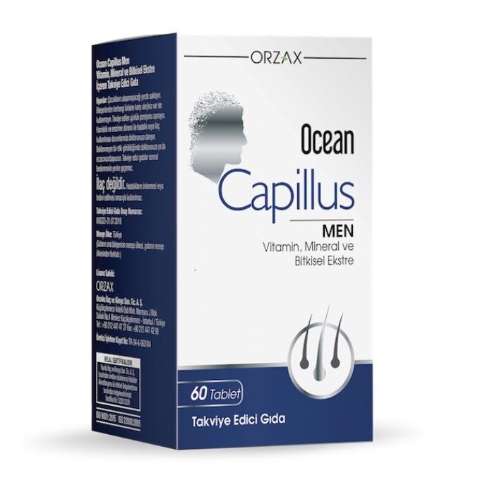 Orzax Ocean Capillus Men 60 Tablet