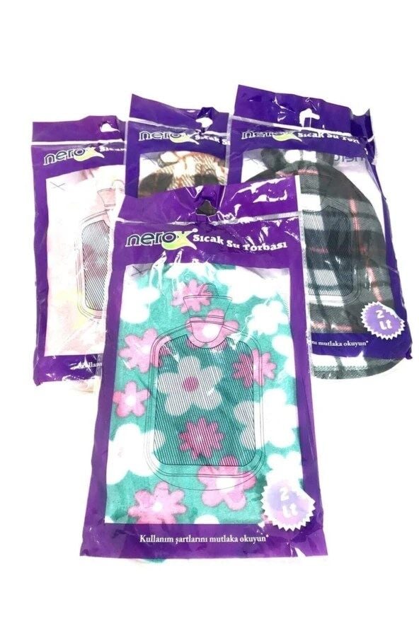 NEROX SICAK SU TORBASI TERMOFOR KUMAŞ KILIFLI 2 LT