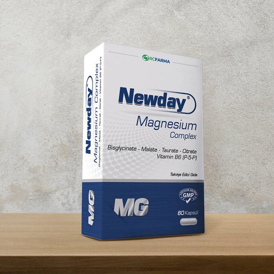 Newday Magnezyum Complex 60 Kapsül