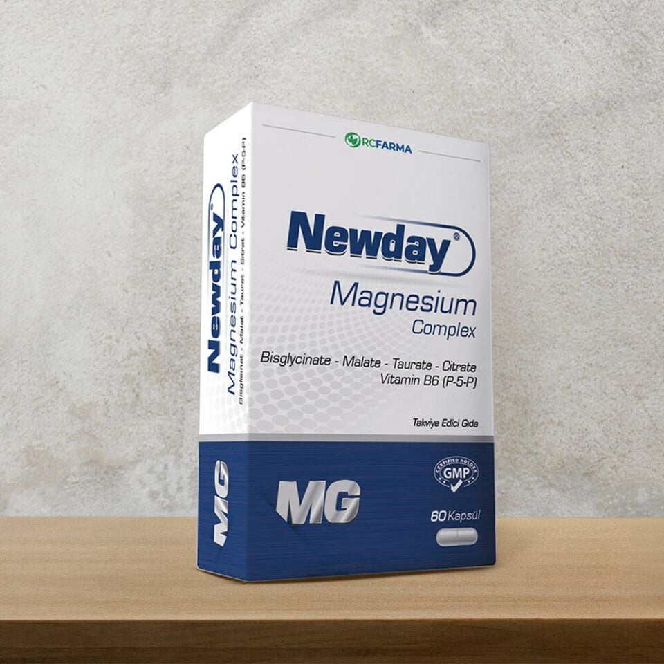 Newday Magnezyum Complex 60 Kapsül