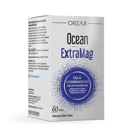OCEAN EXTRAMAG ÜÇLÜ KOMBİNASYON 60 TABLET