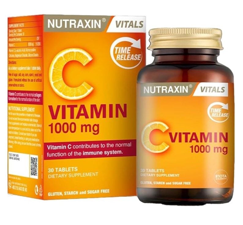 NUTRAXIN C VITAMIN 1000 MGX30 TB
