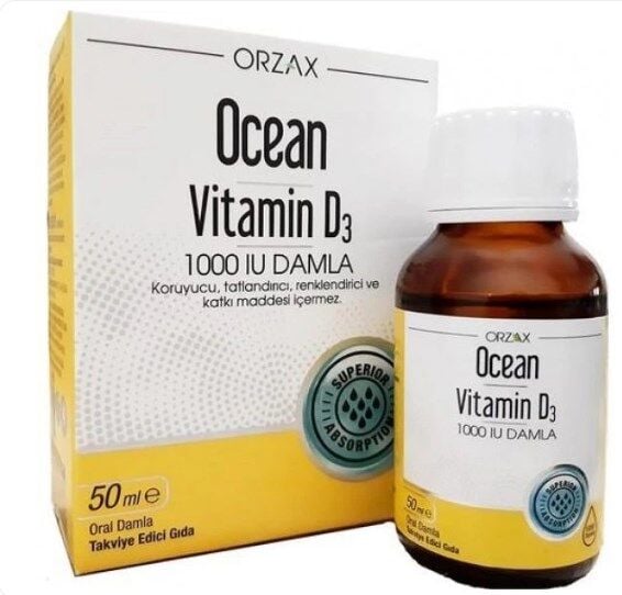 OCEAN VITAMIN D3 1000 MCG 50 ML DAMLA