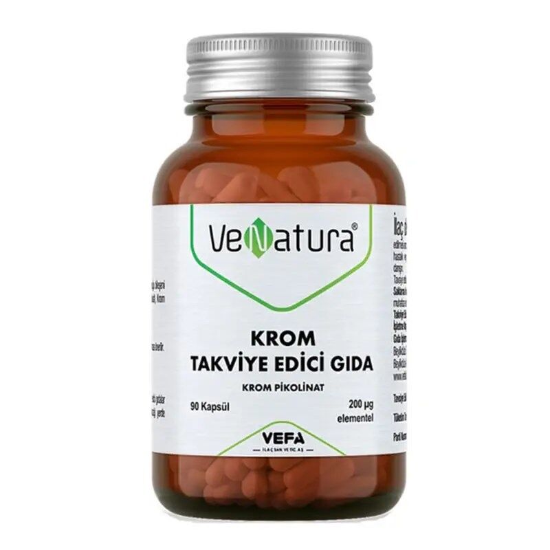 Venatura Krom 200 Mcg 90 Kapsül
