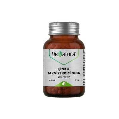 Venatura Çinko Pikolinat 15mg 60 Kapsül