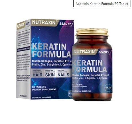 NUTRAXIN KERATIN FORMULA 60 TABLET