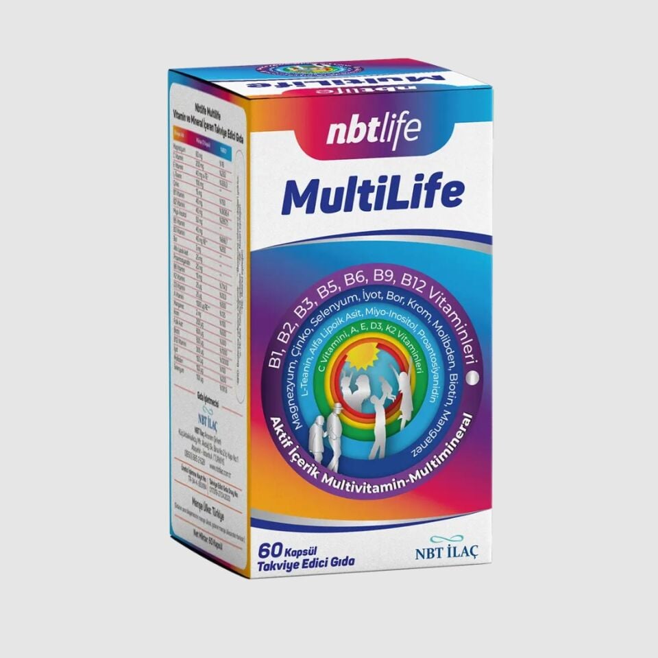 NBT Life MultiLife 60 Kapsül