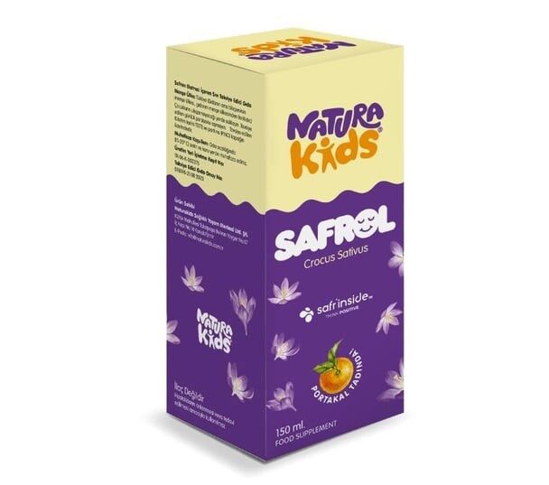 Natura Kids Safrol Takviye Edici Gıda Şurup 150 ml