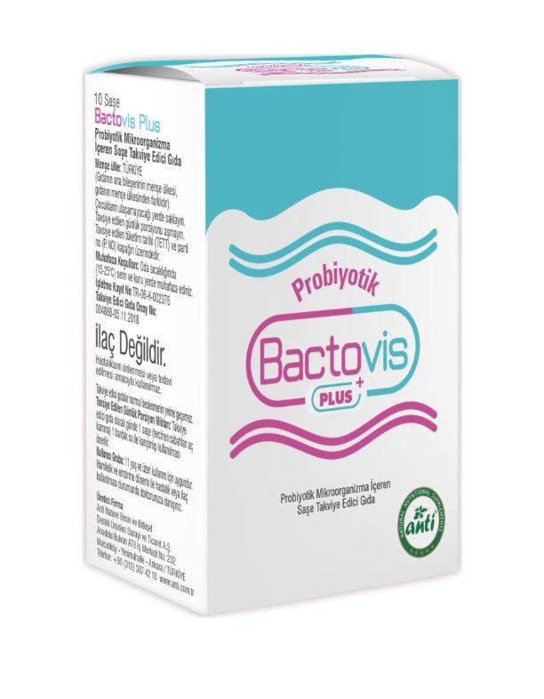 Anti Bactovis Plus+ Probiyotik 10 Saşe