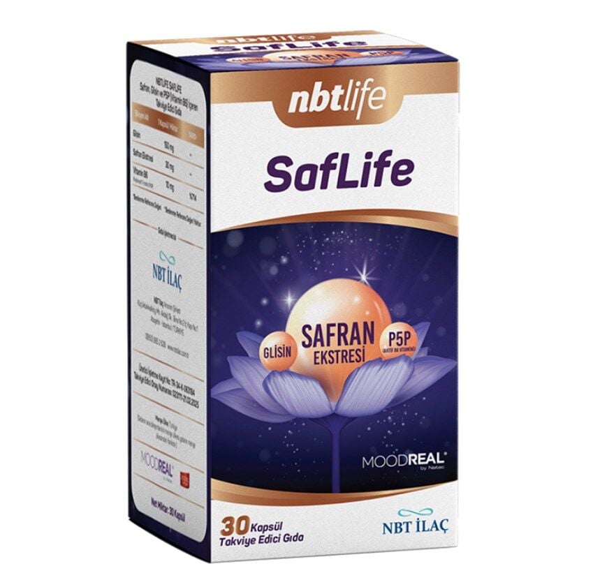 Nbt Life Safline Safran Ekstresi 30 Kapsül