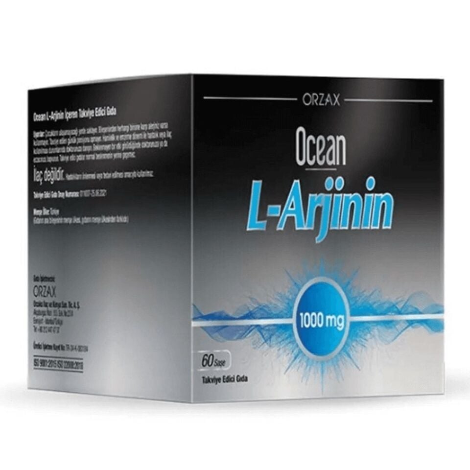 OCEAN L-ARJININ 1000 MG 60 SASE