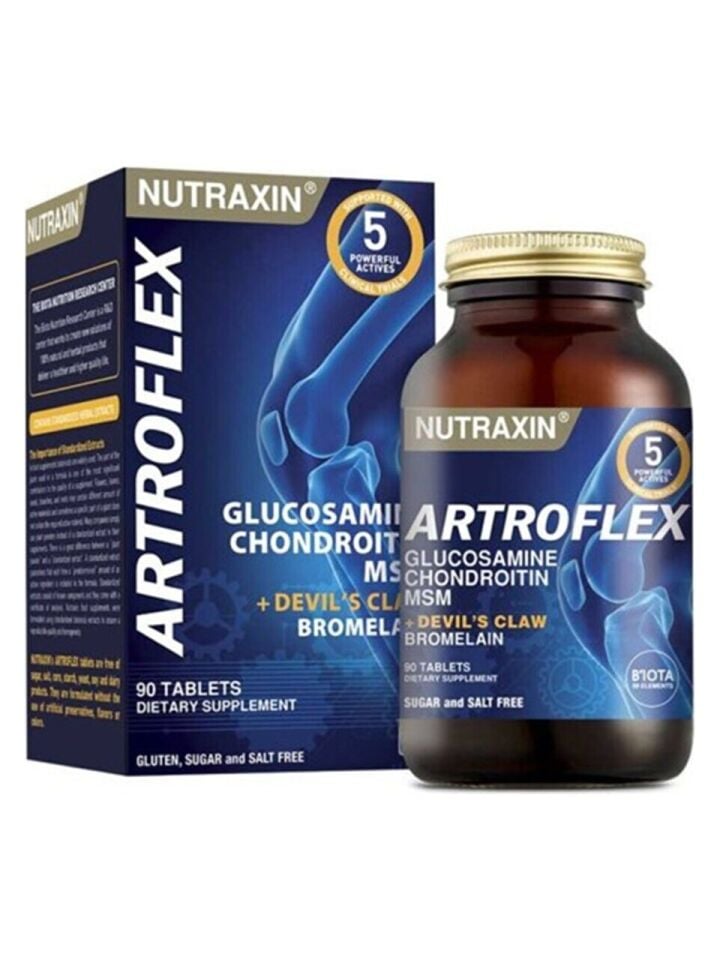 NUTRAXİN ARTROFLEX GLUCOSAMİNE CHONDROİTİN MSM 90 TABLET