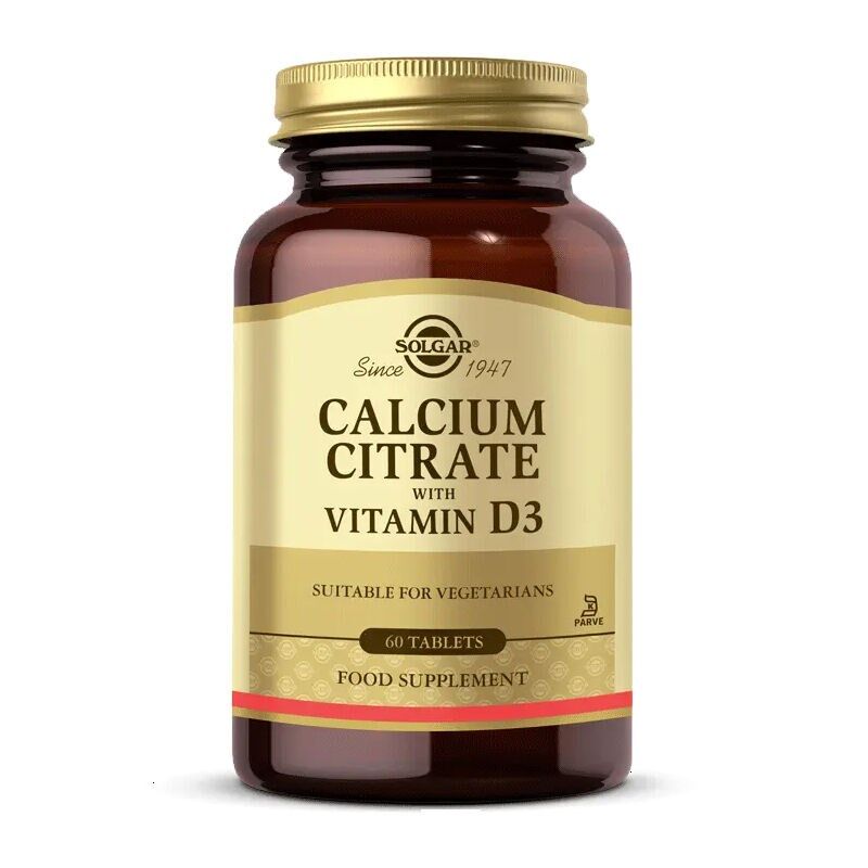 Solgar Calcium Citrate D3