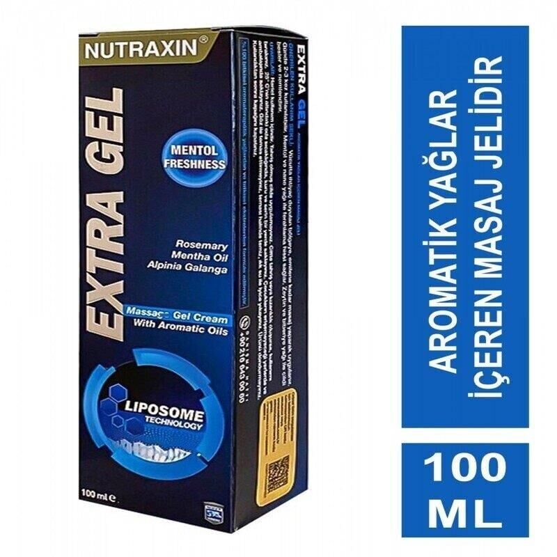 Nutraxin Extra Gel Mentol Ferahlığı Masaj Jeli 100 ml