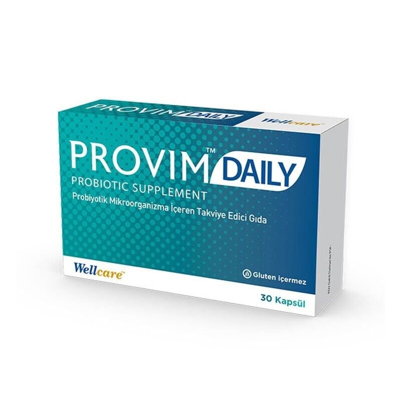 WELLCARE PROVIM DAILY PROBİYOTİK 30 KAPSÜL