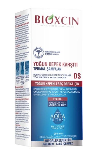 Bioxcin Şampuan Aquathermal DS Yoğun Kepek Karşıtı 200 ml