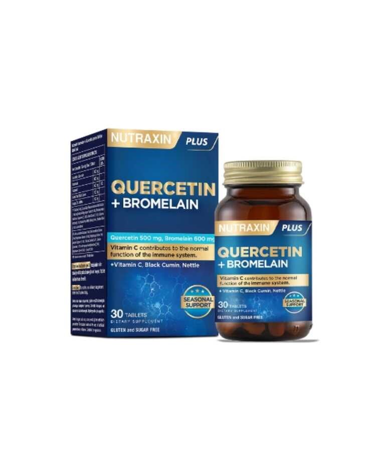 NUTRAXIN QUERCETIN +BROMELAIN 30 TABLET