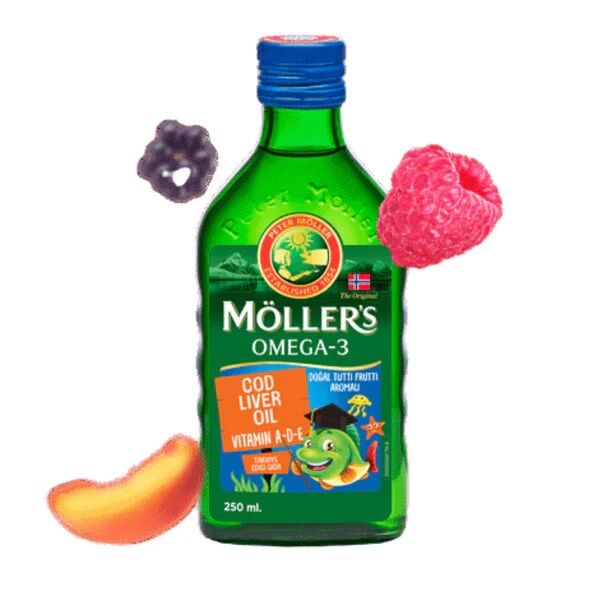 MOLLERS OMEGA 3 BALIK YAGI TUTTI FRUTTI 250 ML