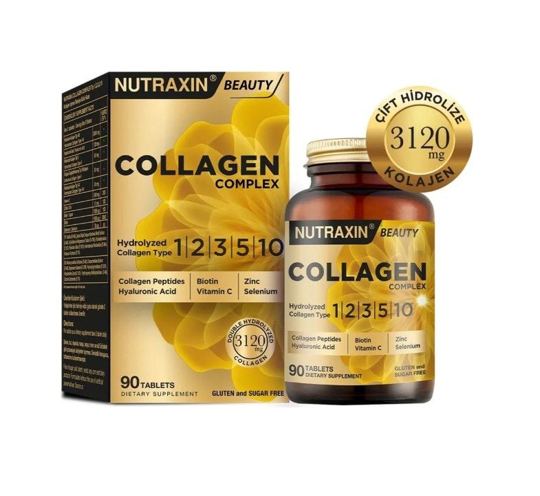 NUTRAXIN COLLAGEN BEAUTY COMPLEX 3120 MG KOLOJEN 90 TABLET