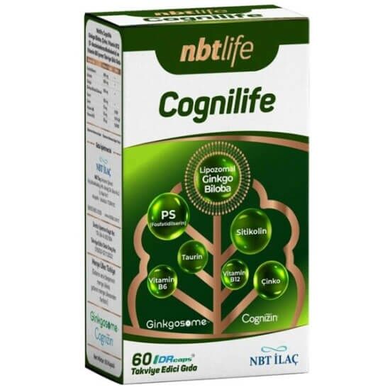 NBT Life Cognilife Takviye Edici Gıda 60 Kapsül