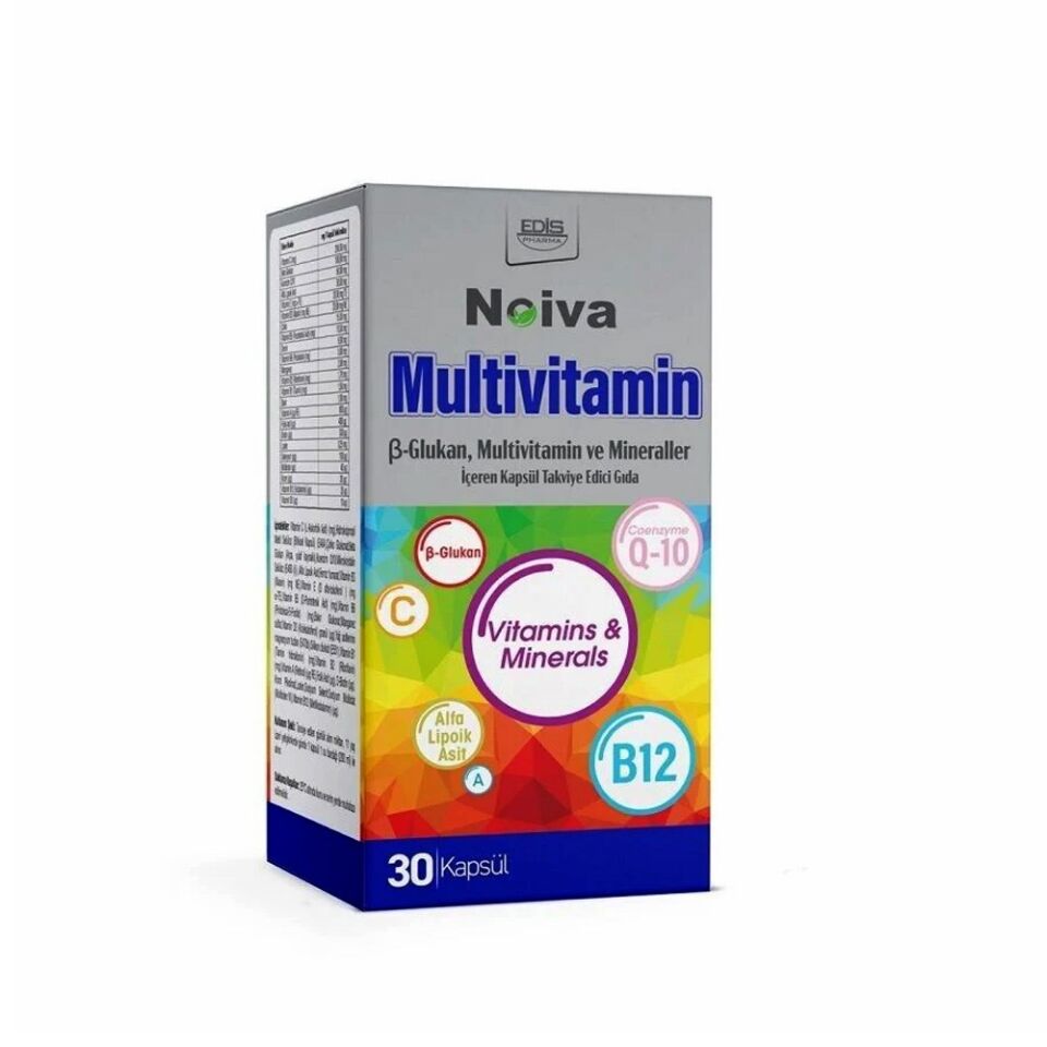 EDİS PHARMA NOİVA MULTİVİTAMİN 30 KAPSÜL