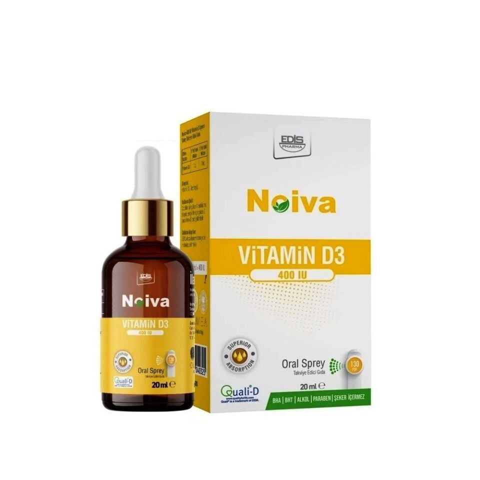 EDİS PHARMA NOİVA VİTAMİN D3 400 IU SPREY 20ML