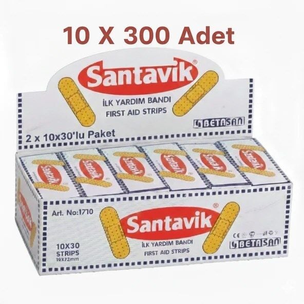 SANTAVİK YARA BANDI 30'LU KUTU