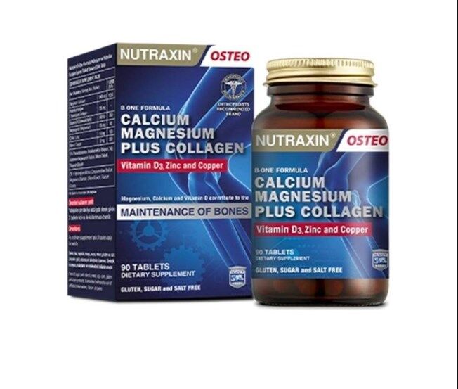 NUTRAXIN OSTEO BONE FORMULA PLUS COLLAGEN 90 TABLET 129 G