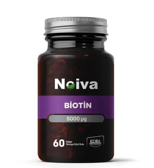 EDİS PHARMA NOİVA BİOTİN 5000 UG 60 TABLET