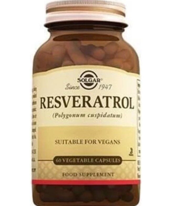 SOLGAR RESVERATROL 60 CAP