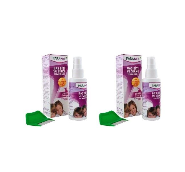 PARANİT BİT VE SİRKE SPREYİ + TARAK HEDİYELİ 1+1  200 ML