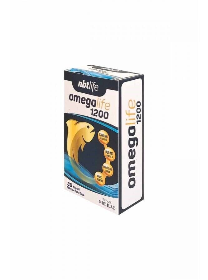 NBTLIFE OMEGALİFE 1200 MG 30 KAPSÜL