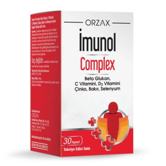 Orzax Ocean Imunol Complex 30 Kapsül