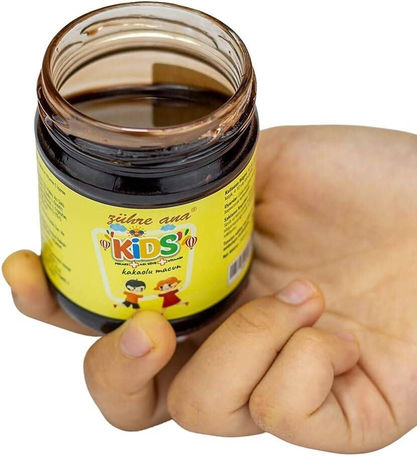 Zühre Ana Kids Pekmez Arı Sütü Vitamin Kakaolu Macun 240 gr