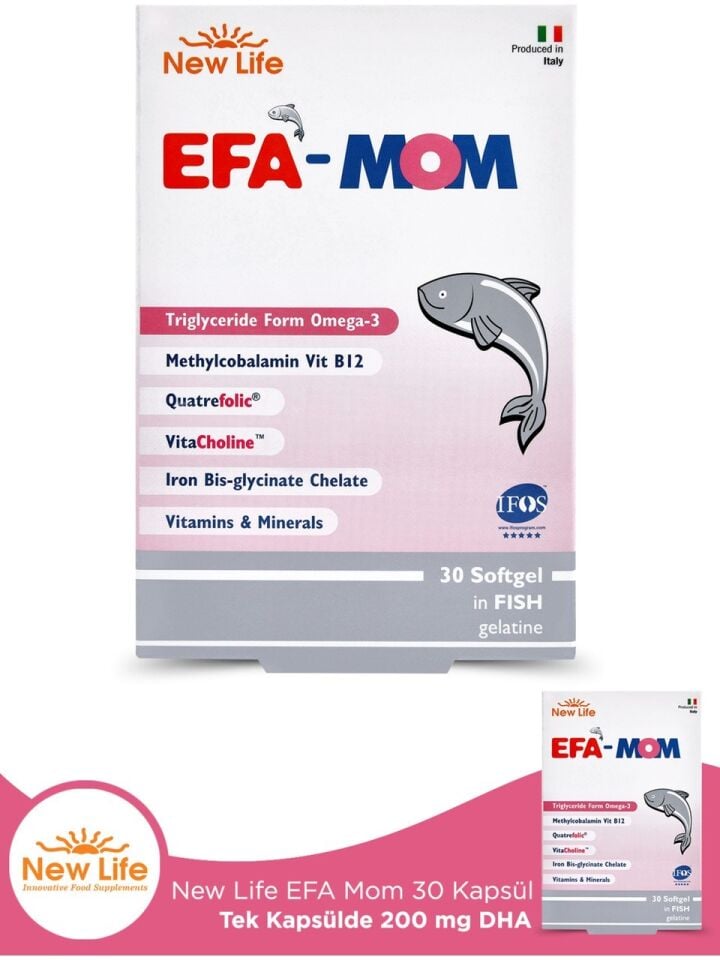 New Life EFA Mom 30 Kapsül