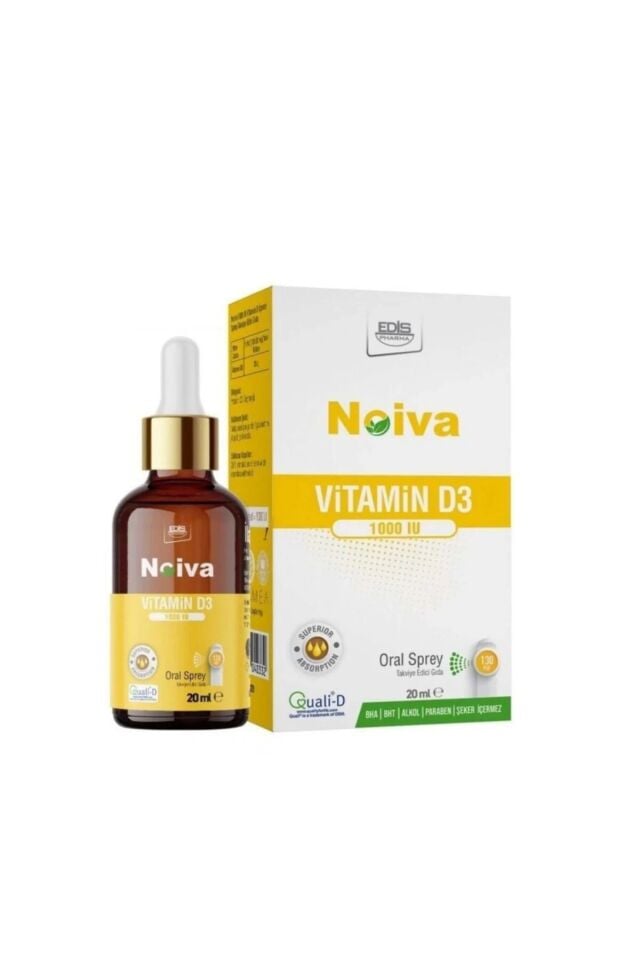 Noiva Vitamin D3 1000 IU Sprey 20ml