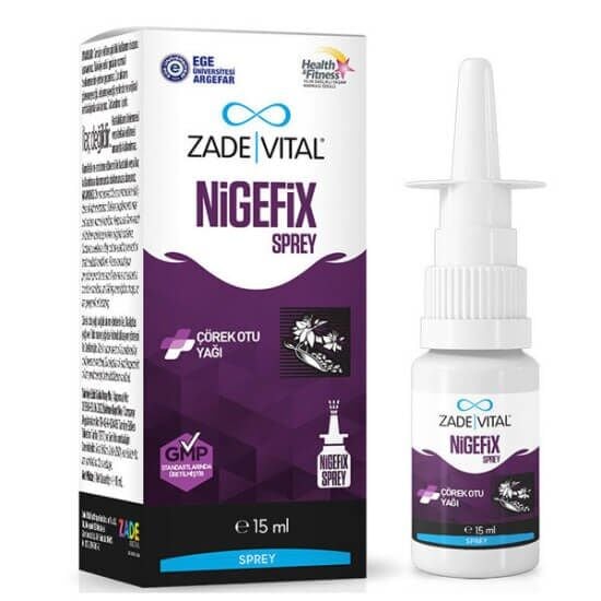 ZADE VİTAL NİGEFİX SPREY 15 ML