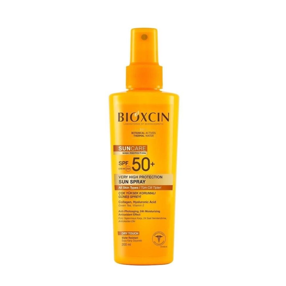 Bioxcin Sun Care Tüm Ciltler için Güneş Spreyi SPF 50+ 200 ml