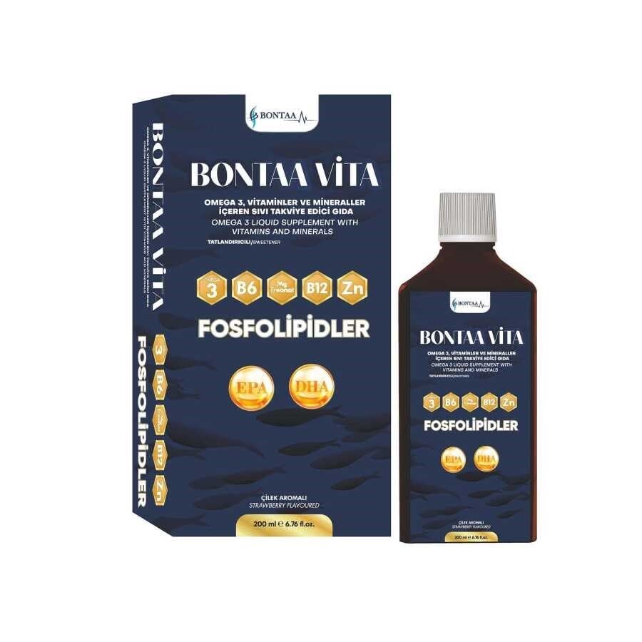Bontaa Vita Fosfolipidler Omega Multivitamin Sıvı 200ML