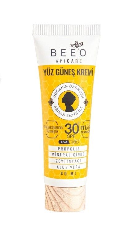 Beeo Up Apicare Yüz Güneş Kremi Spf 50+ 40 ml