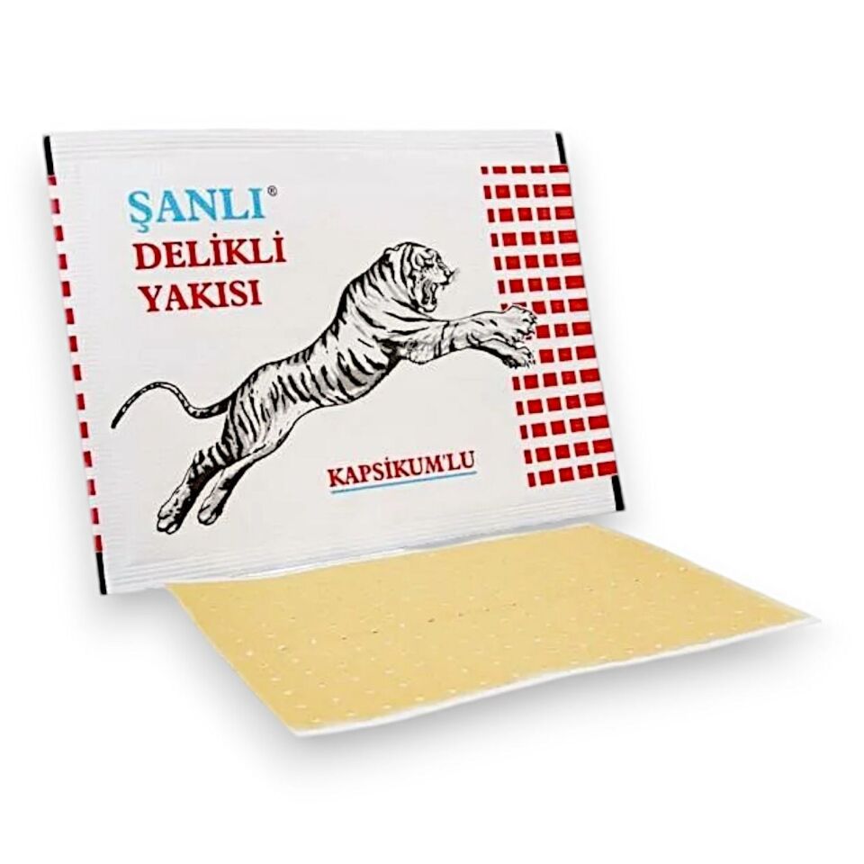 ŞANLI DELİKLİ YAKI KAPSİKUMLU
